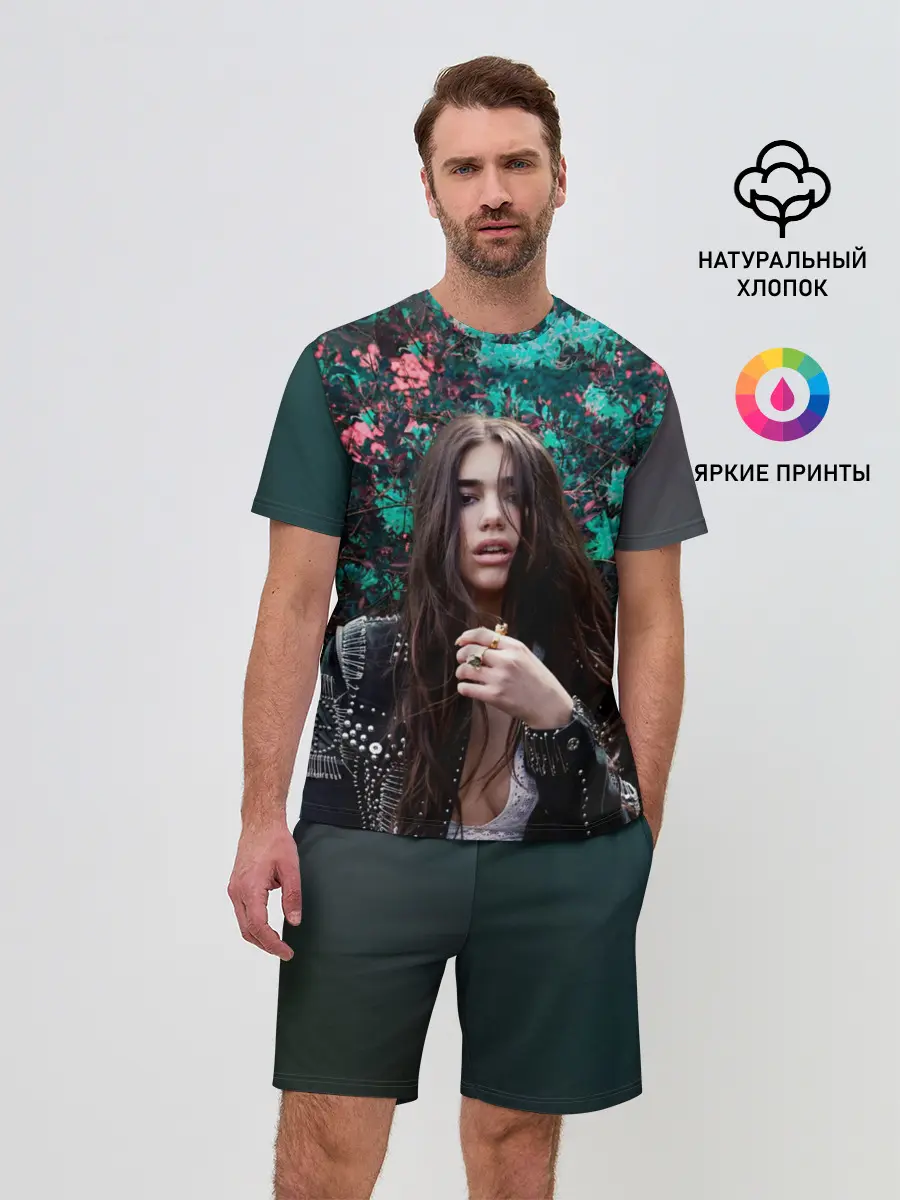 Мужской костюм с шортами / Dua Lipa