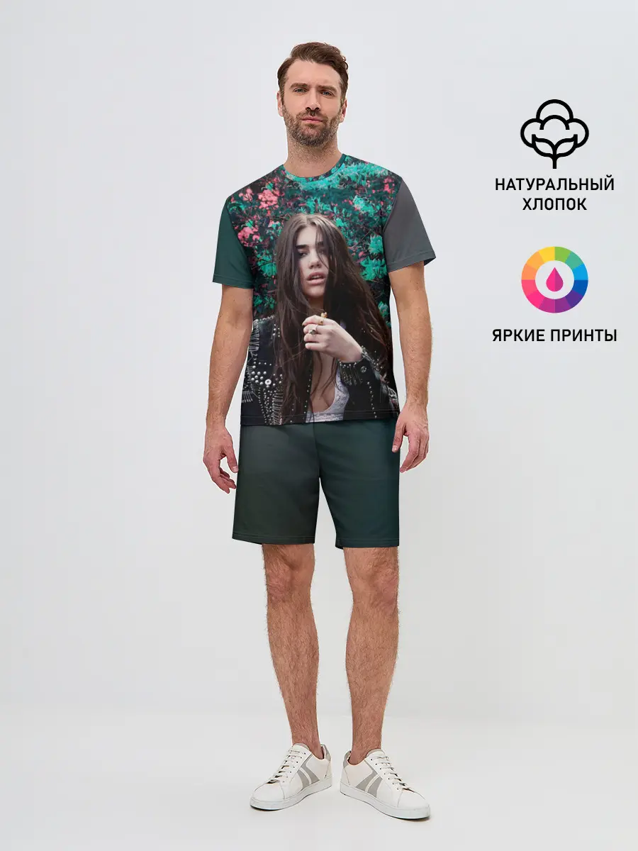 Мужской костюм с шортами / Dua Lipa