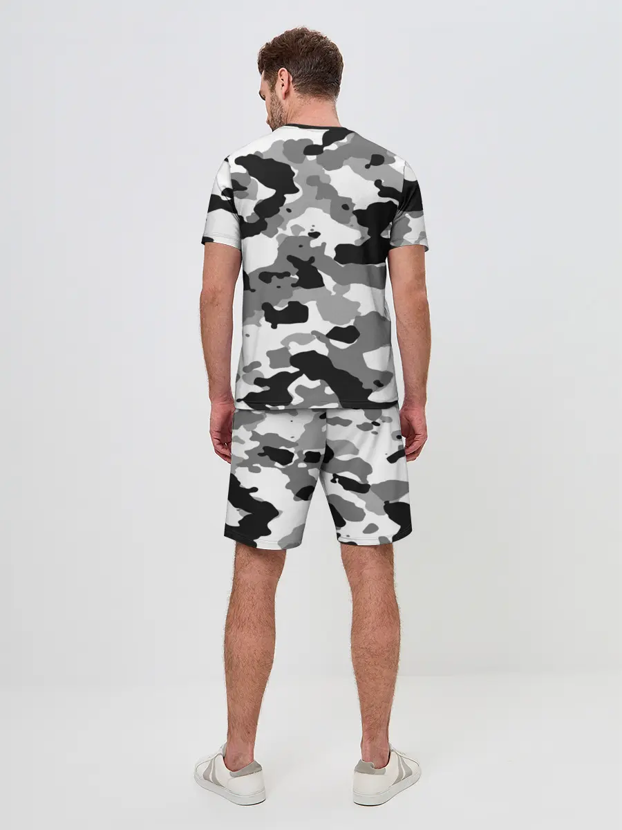Мужской костюм с шортами / FC Juventus Camouflage