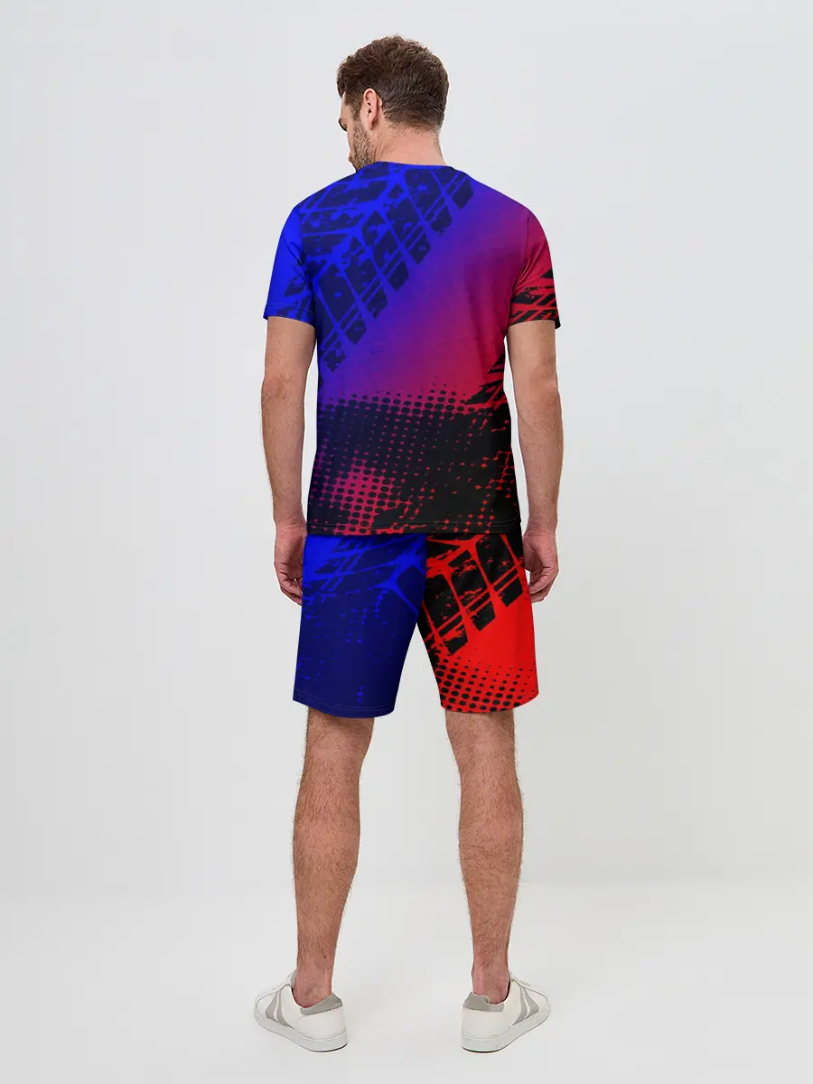 Мужской костюм с шортами / BMW uniform collection