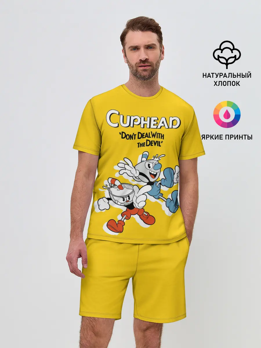 Мужской костюм с шортами / Cuphead