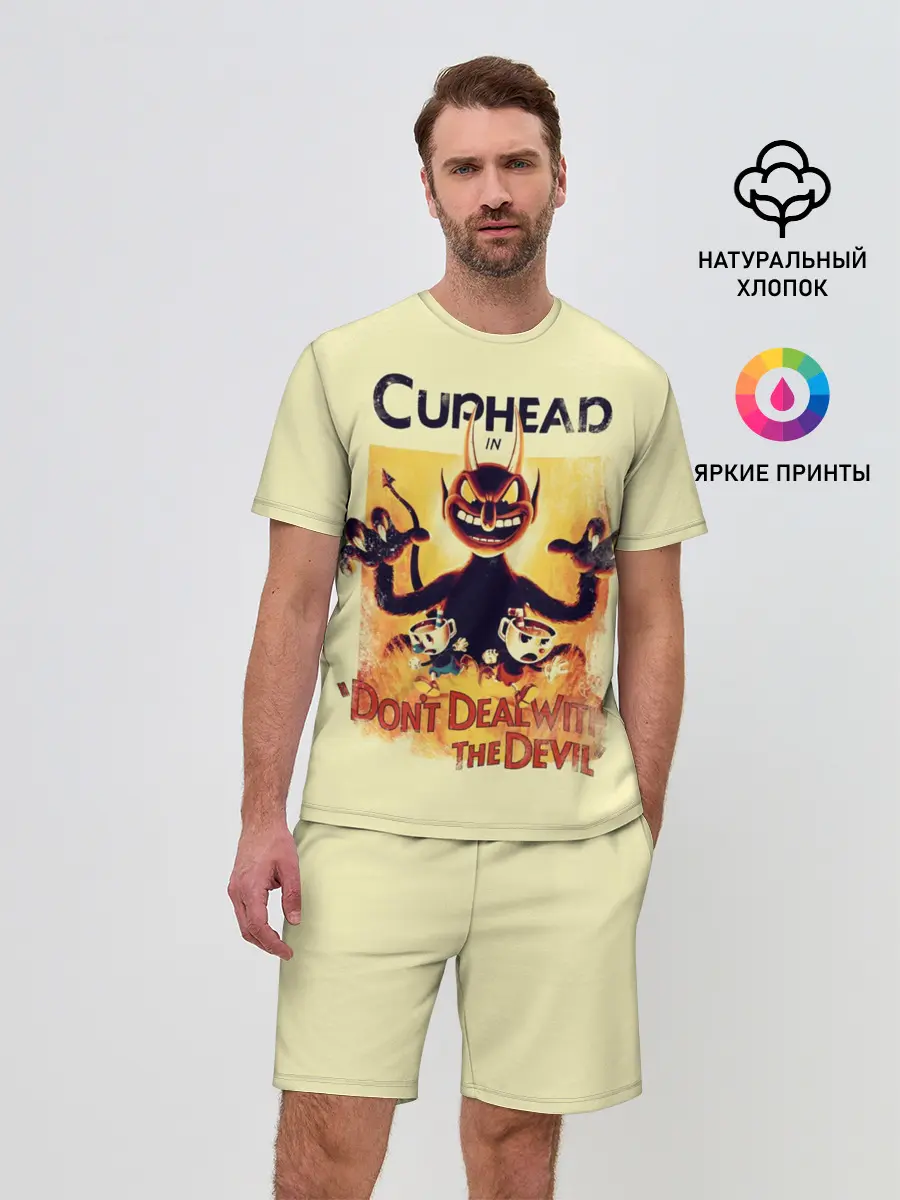 Мужской костюм с шортами / Cuphead