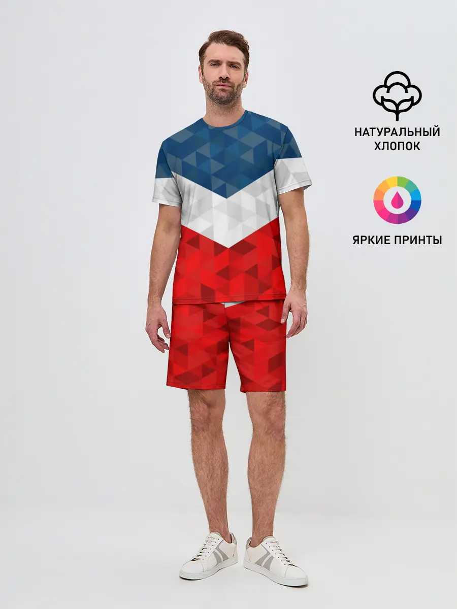 Мужской костюм с шортами / Форма России