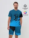 Мужской костюм с шортами / FC Juventus abstract style