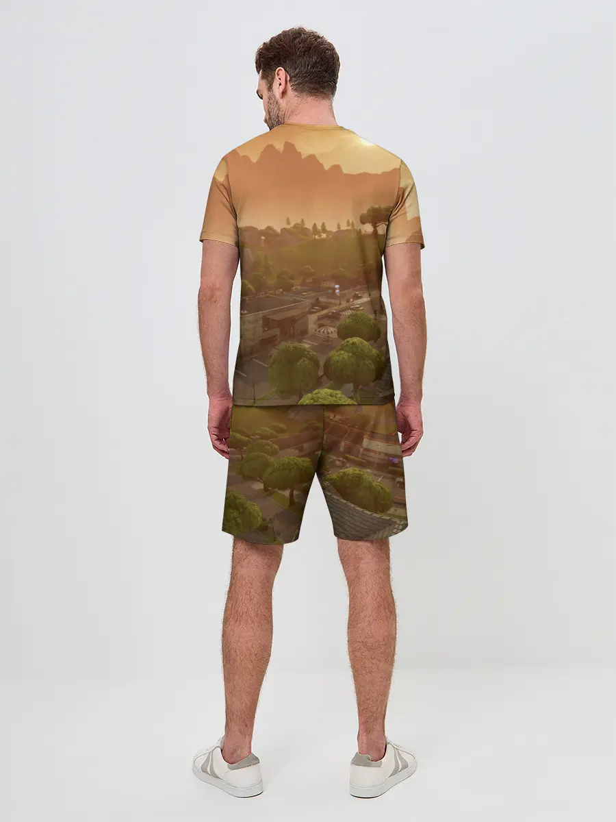 Мужской костюм с шортами / Fortnite Battle Royale