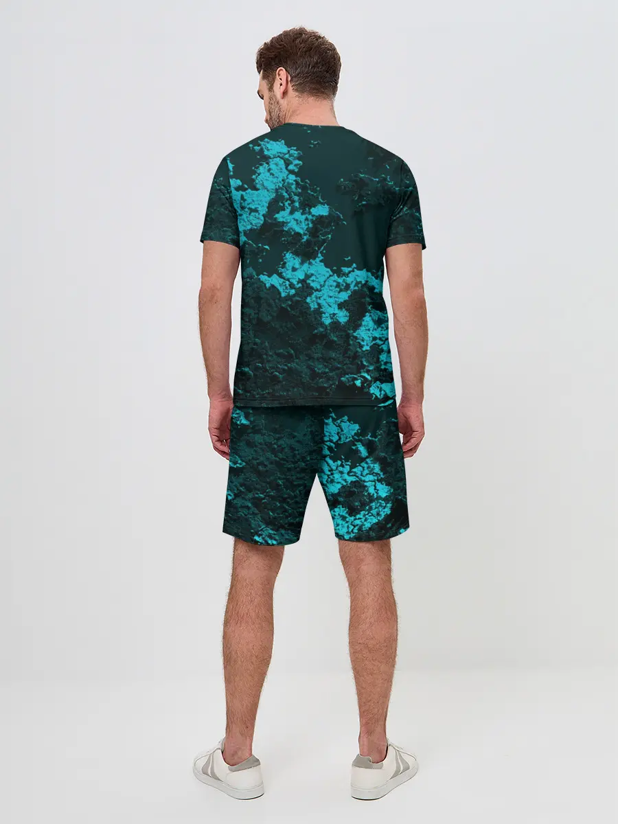 Мужской костюм с шортами / Сергей в стиле Minecraft