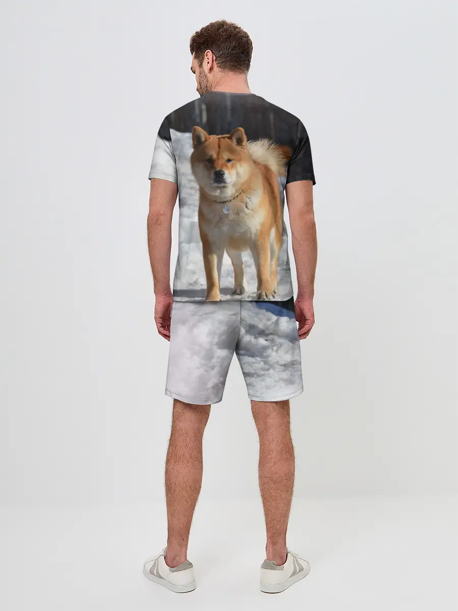 Мужской костюм с шортами / Акита-ину