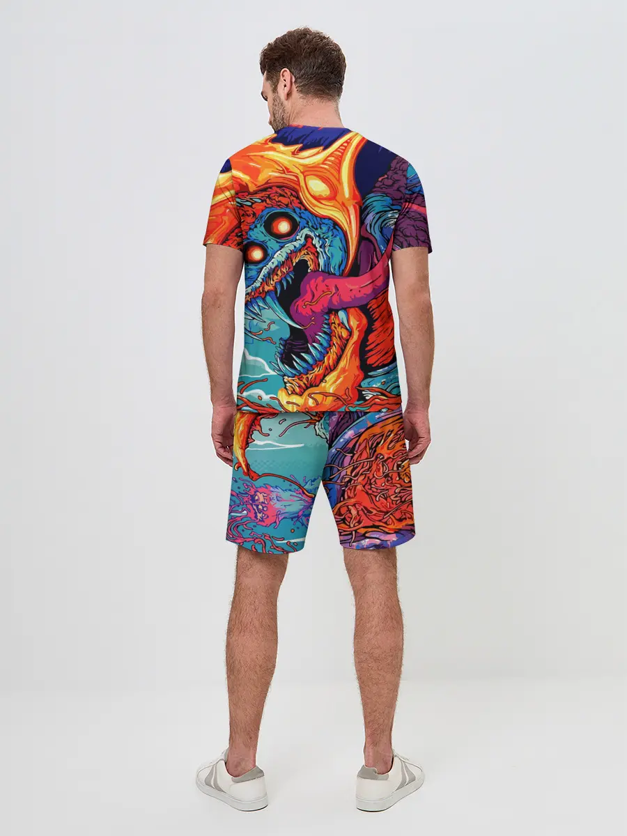 Мужской костюм с шортами / Артём в стиле CS GO