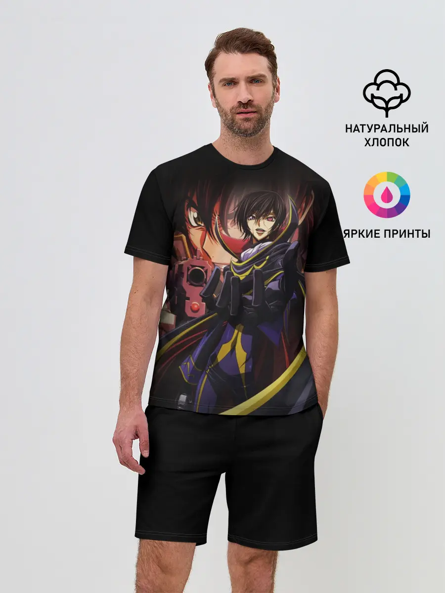 Мужской костюм с шортами / Code Geass_8