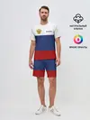 Мужской костюм с шортами / Россия Триколор
