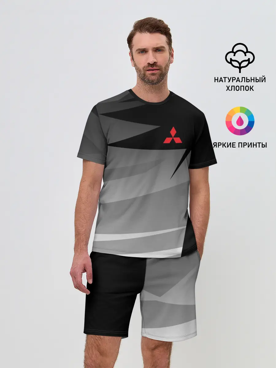 Мужской костюм с шортами / MITSUBISHI SPORT