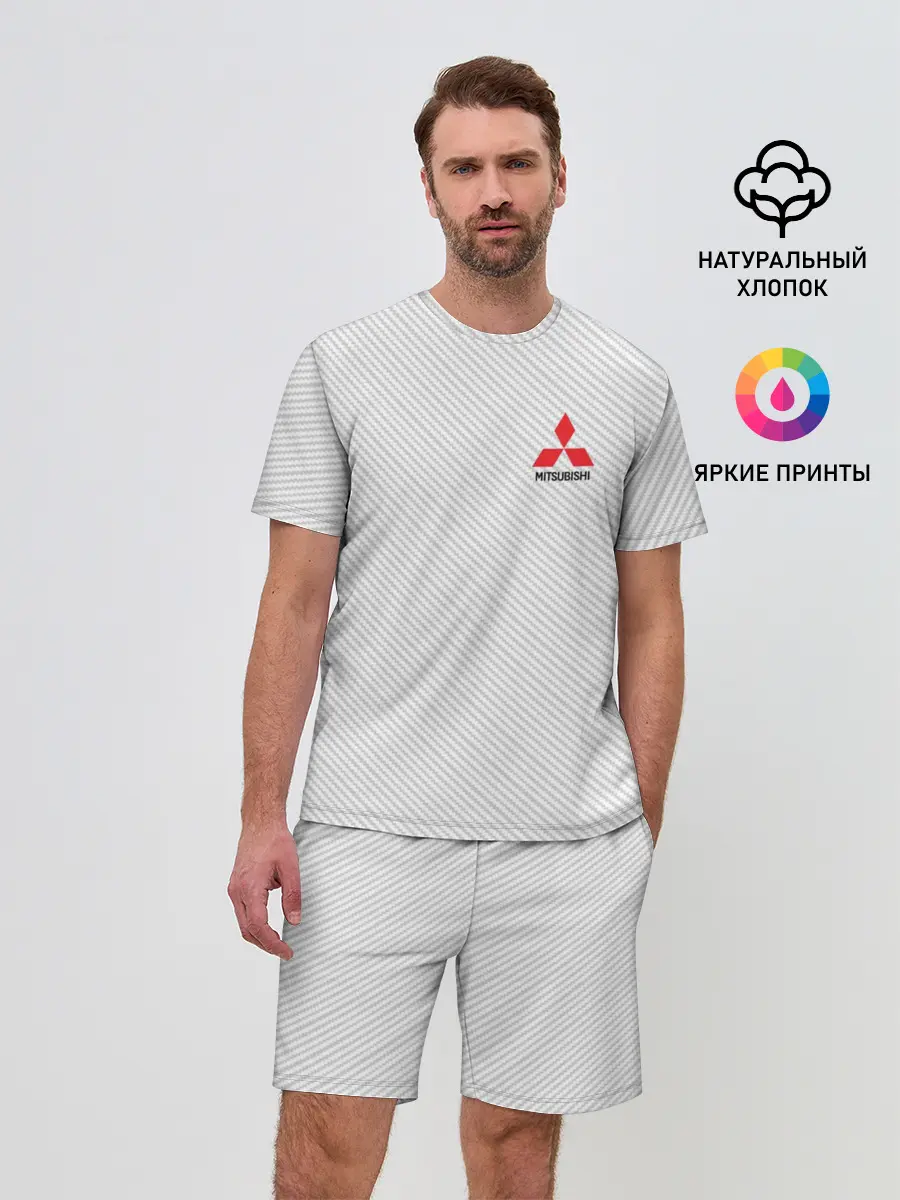 Мужской костюм с шортами / MITSUBISHI SPORT