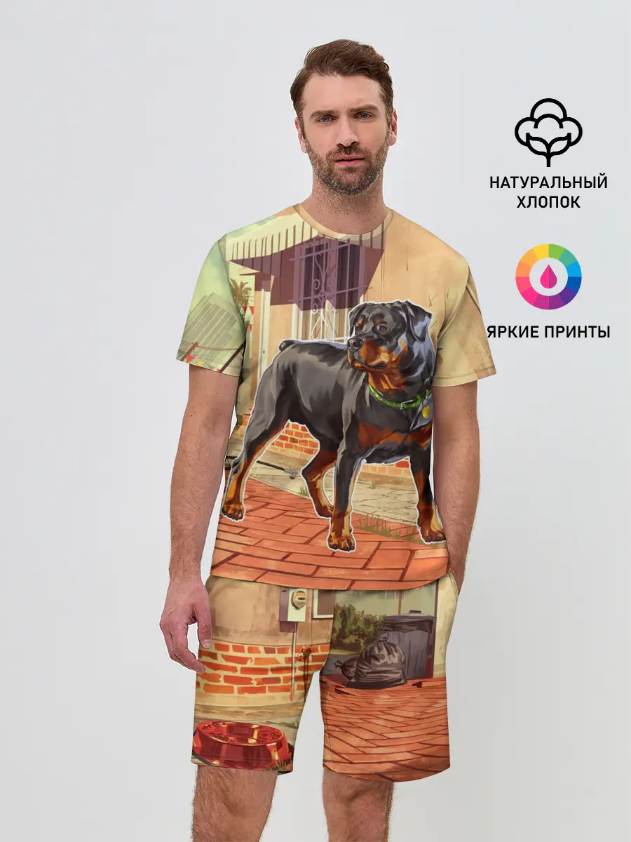 Мужской костюм с шортами / GTA V - Чоп