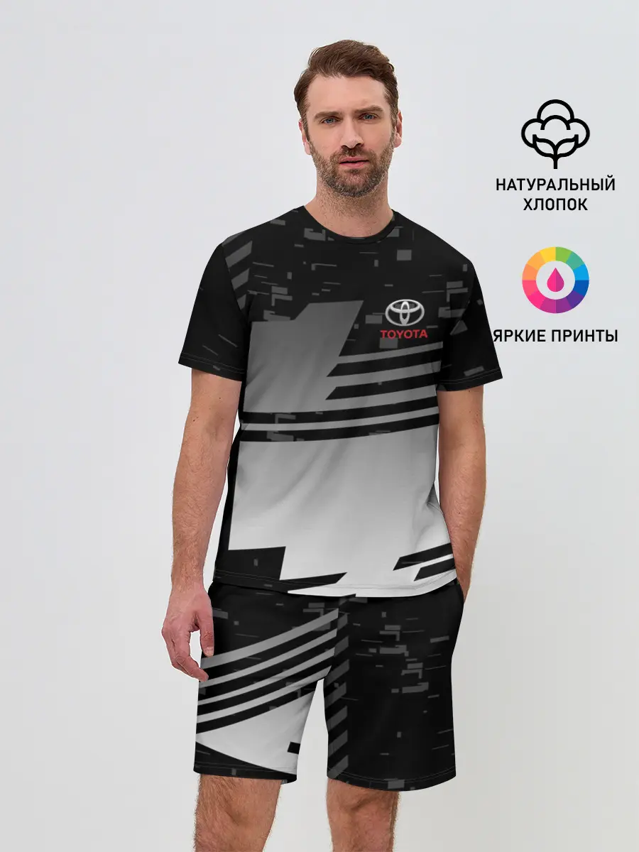 Мужской костюм с шортами / TOYOTA SPORT