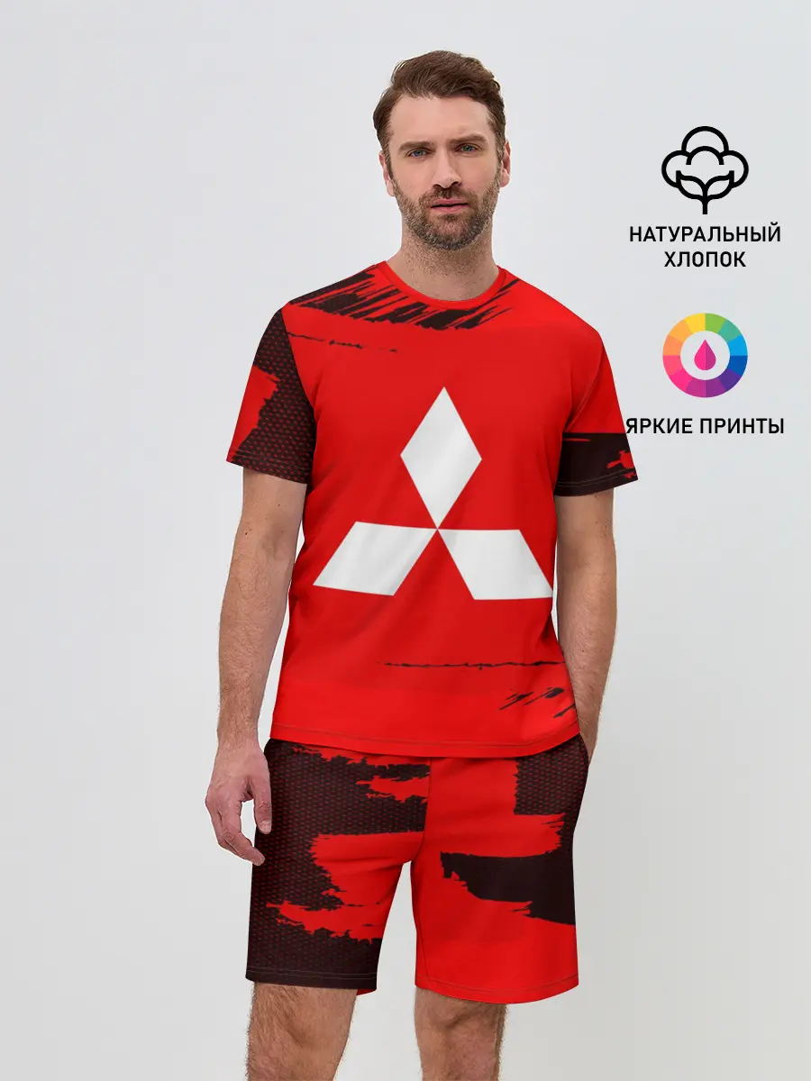 Мужской костюм с шортами / Mitsubishi SPORT