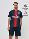 Мужской костюм с шортами / PSG Форма Новая Home 18/19