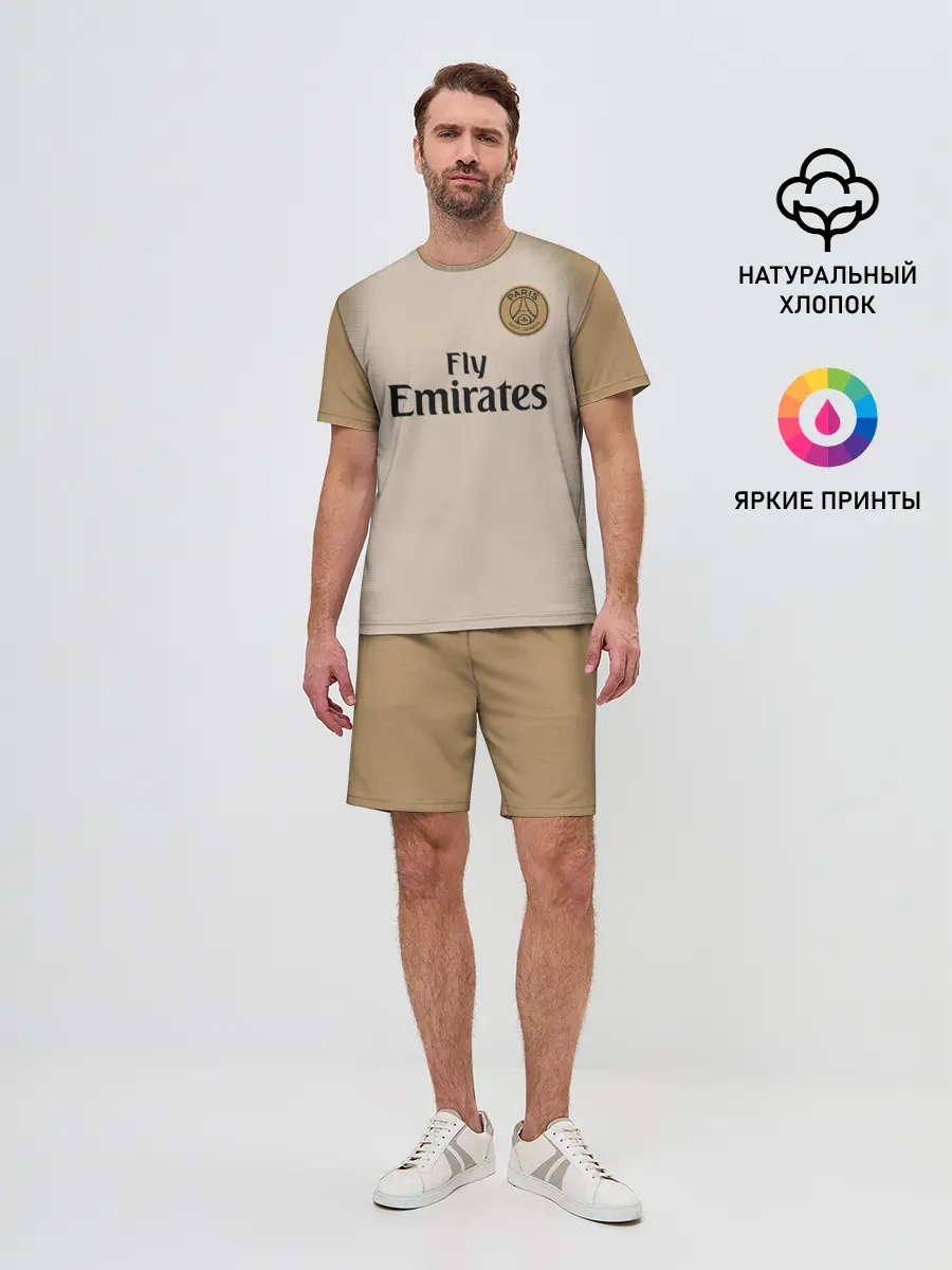 Мужской костюм с шортами / PSG Форма Новая Away 18/19