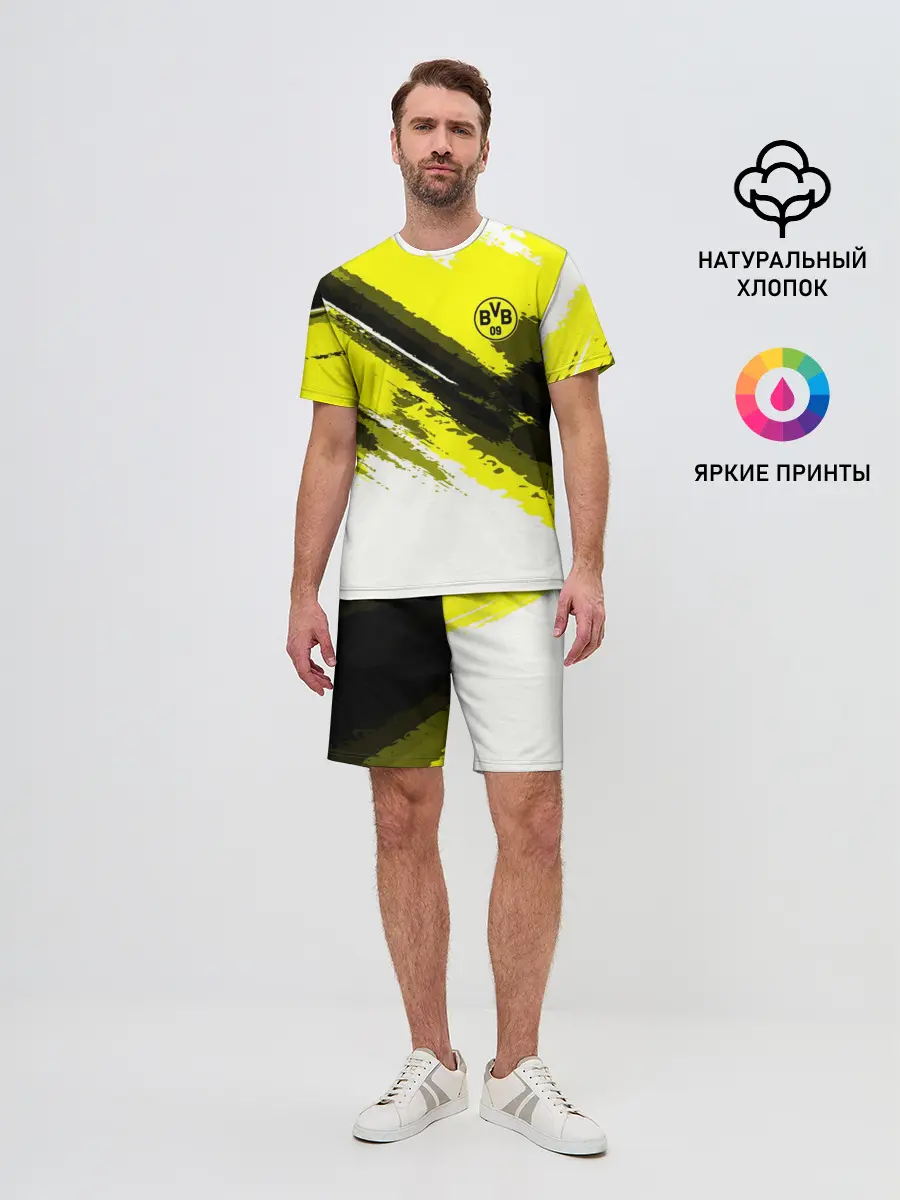 Мужской костюм с шортами / FC Borussia Original 2018