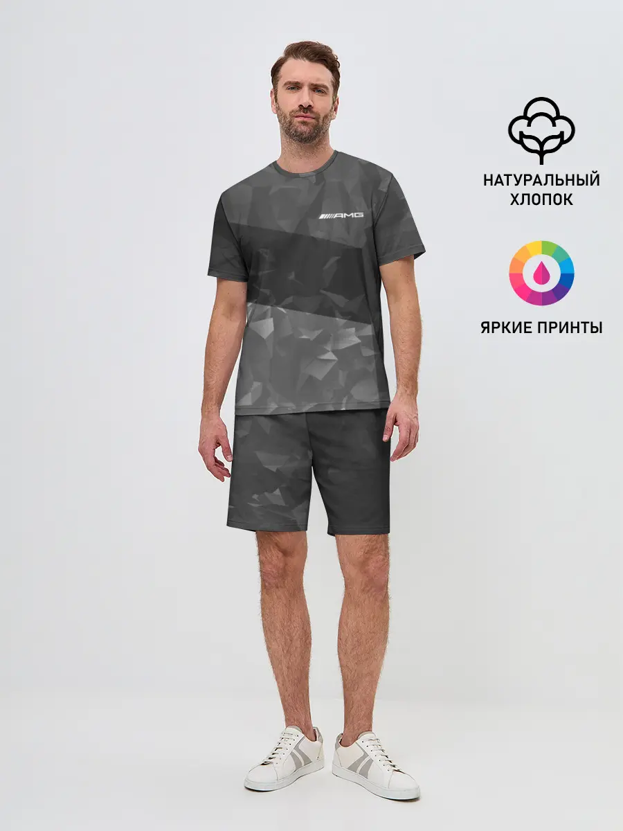 Мужской костюм с шортами / AMG SPORT