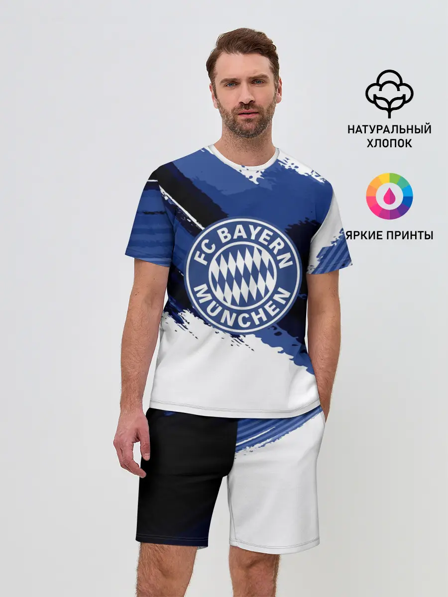Мужской костюм с шортами / BAYERN MUNCHEN SPORT STYLE