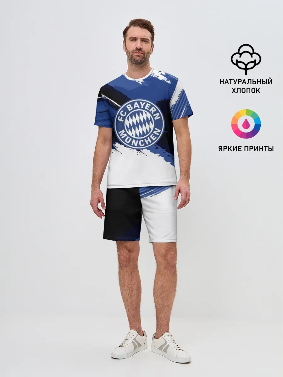 Мужской костюм с шортами / BAYERN MUNCHEN SPORT STYLE