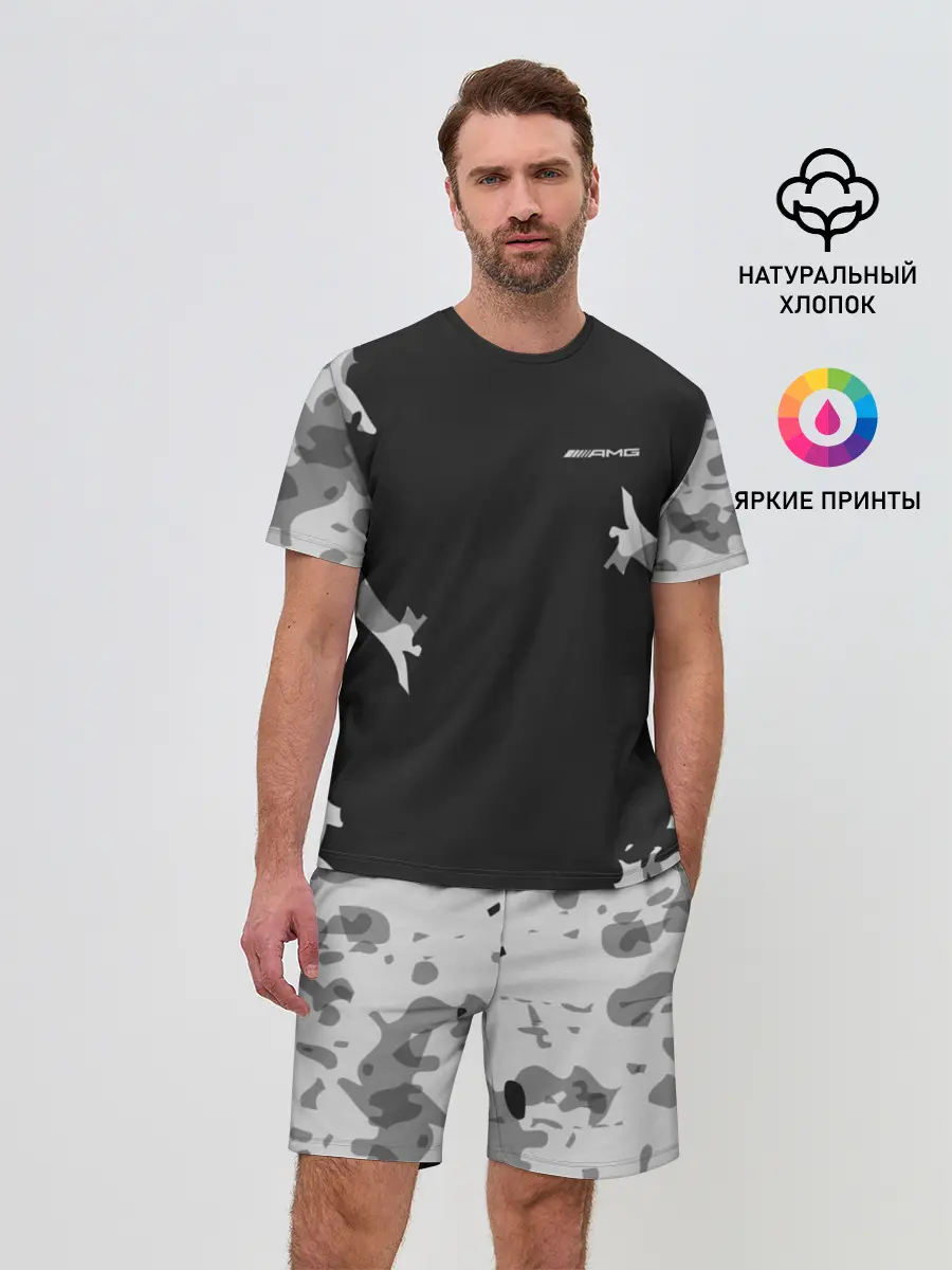 Мужской костюм с шортами / AMG SPORT