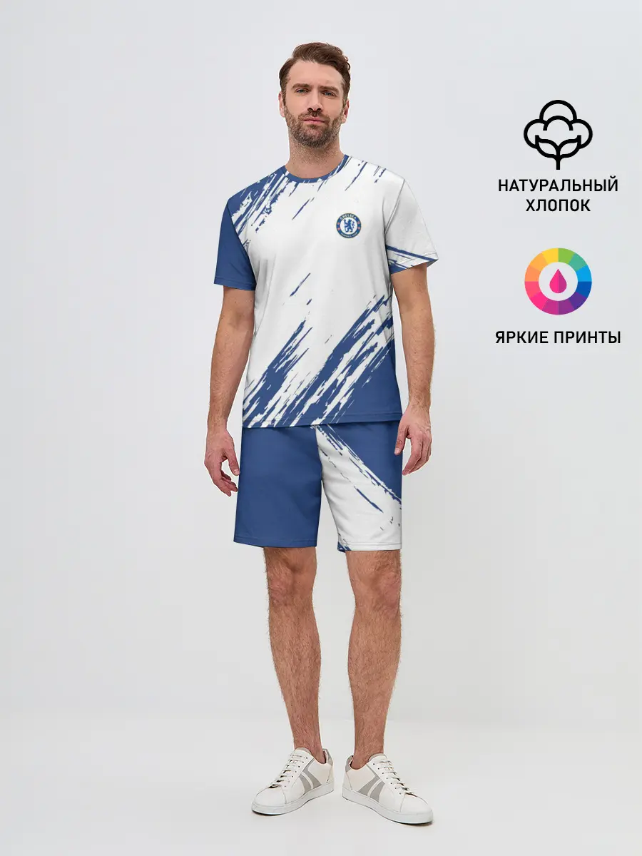 Мужской костюм с шортами / CHELSEA UNIFORM | ФОРМА ЧЕЛСИ