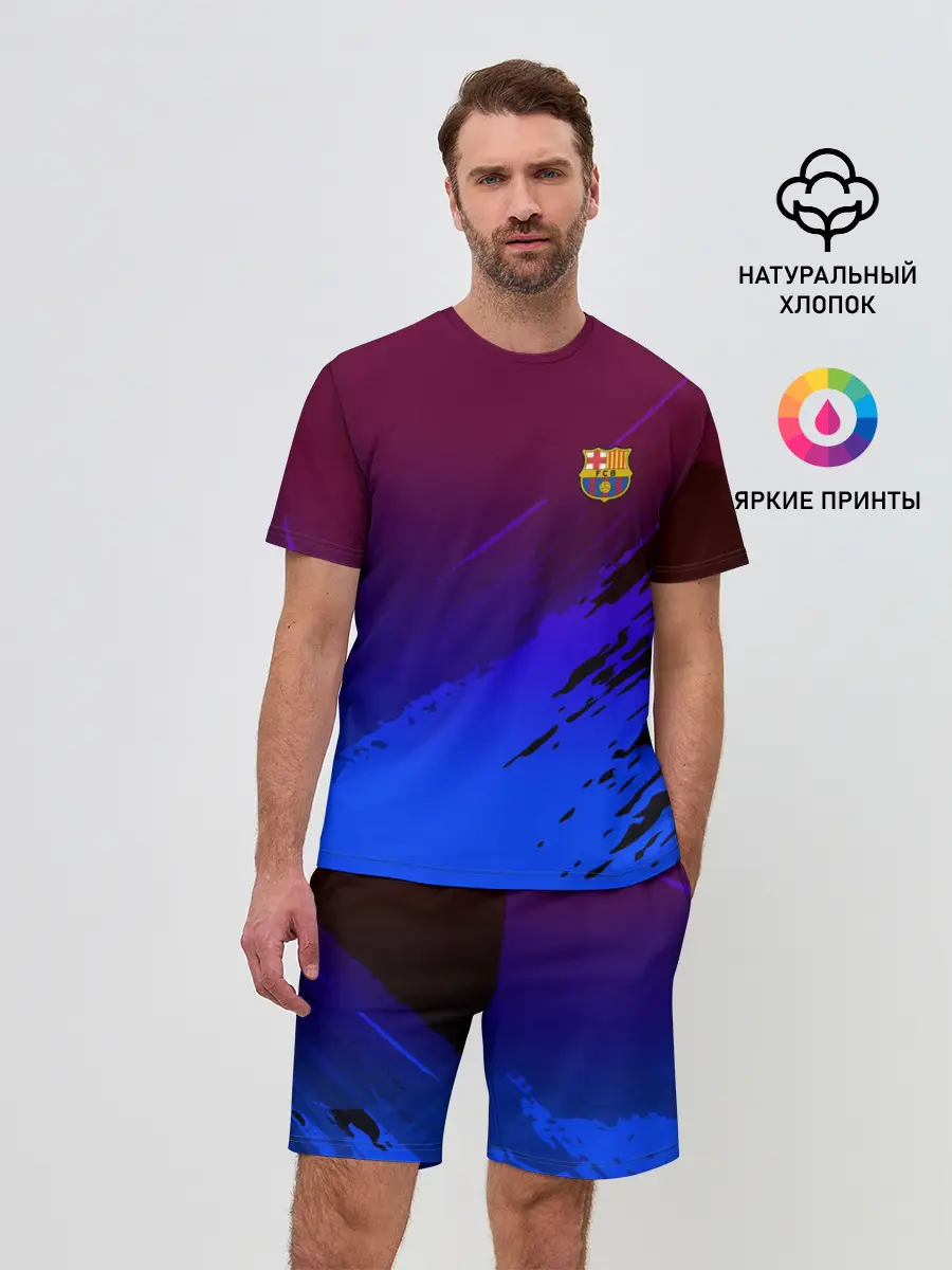 Мужской костюм с шортами / FC Barcelona SPORT