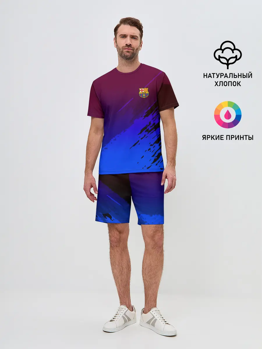 Мужской костюм с шортами / FC Barcelona SPORT