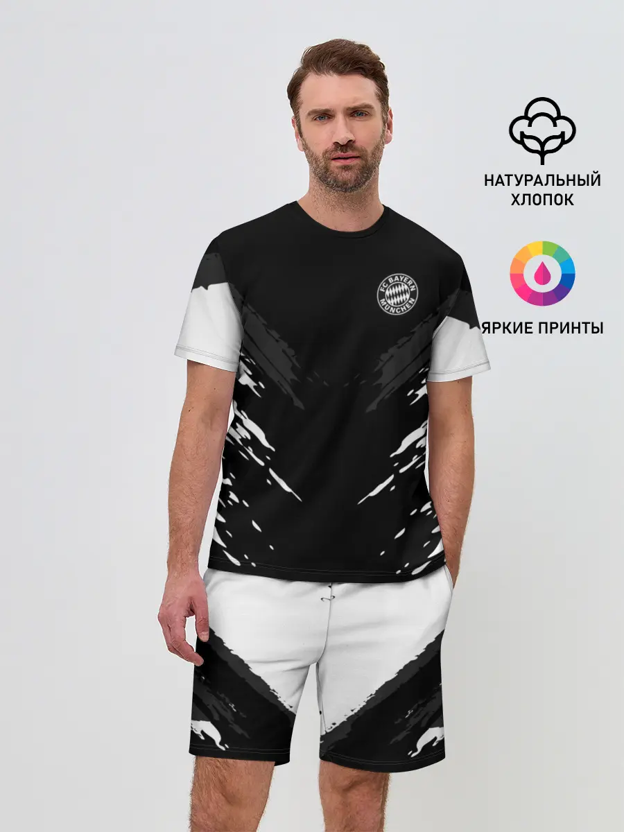 Мужской костюм с шортами / BAYERN MUNCHEN 2018 SPORT