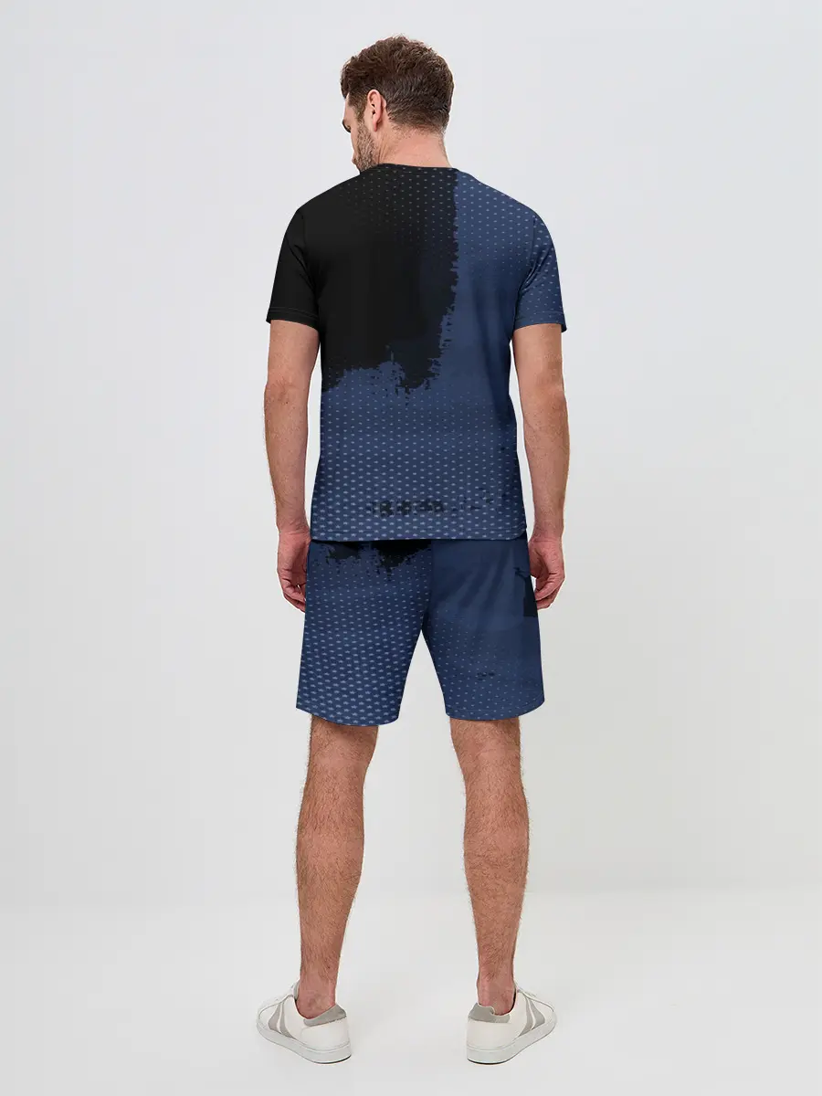 Мужской костюм с шортами / Russia Sport 2018