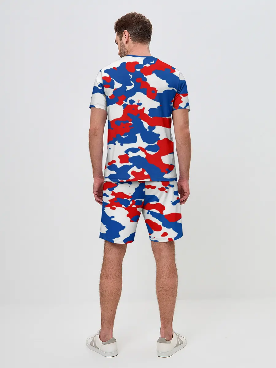 Мужской костюм с шортами / Герб РФ Милитари