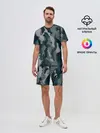 Мужской костюм с шортами / камуфляж