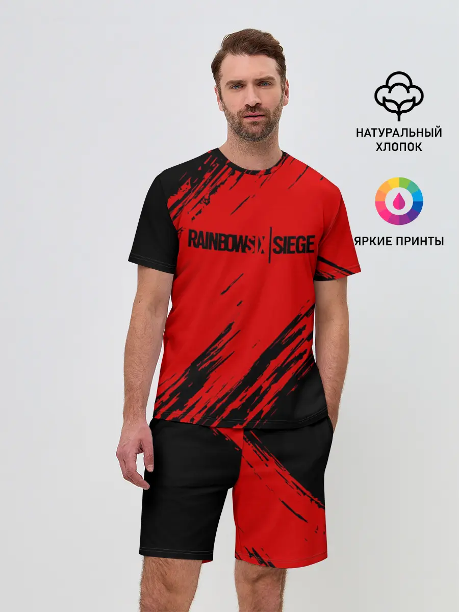 Мужской костюм с шортами / RAINBOW SIX SIEGE OUTBREAK