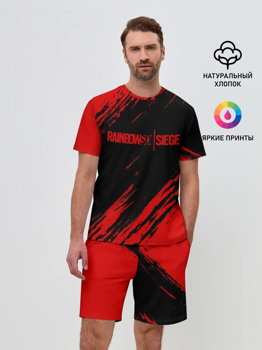 Мужской костюм с шортами / RAINBOW SIX SIEGE OUTBREAK