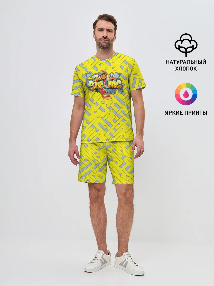 Мужской костюм с шортами / Subway Surfers