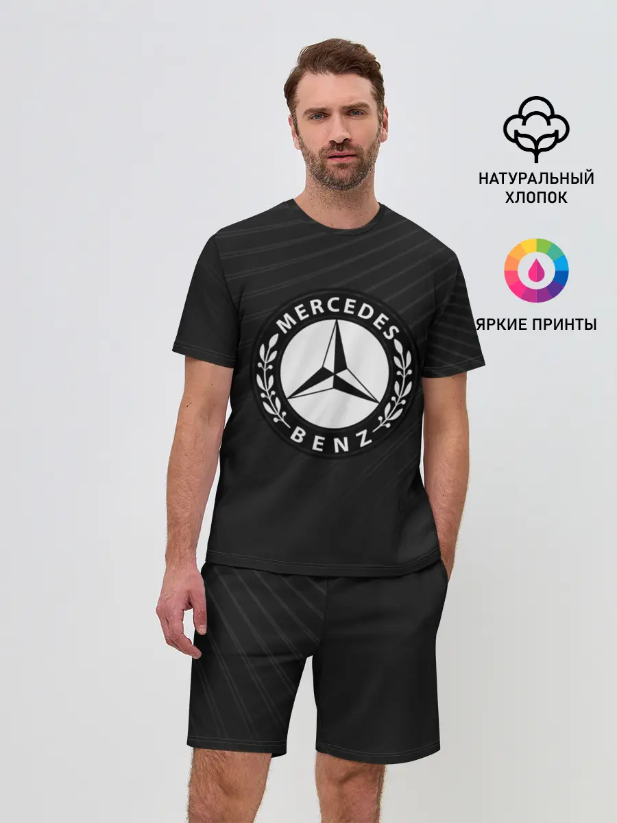 Мужской костюм с шортами / Mercedes SPORT