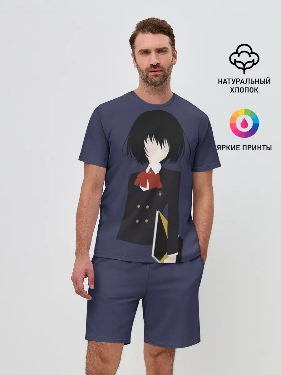 Мужской костюм с шортами / Mei Misaki минимал