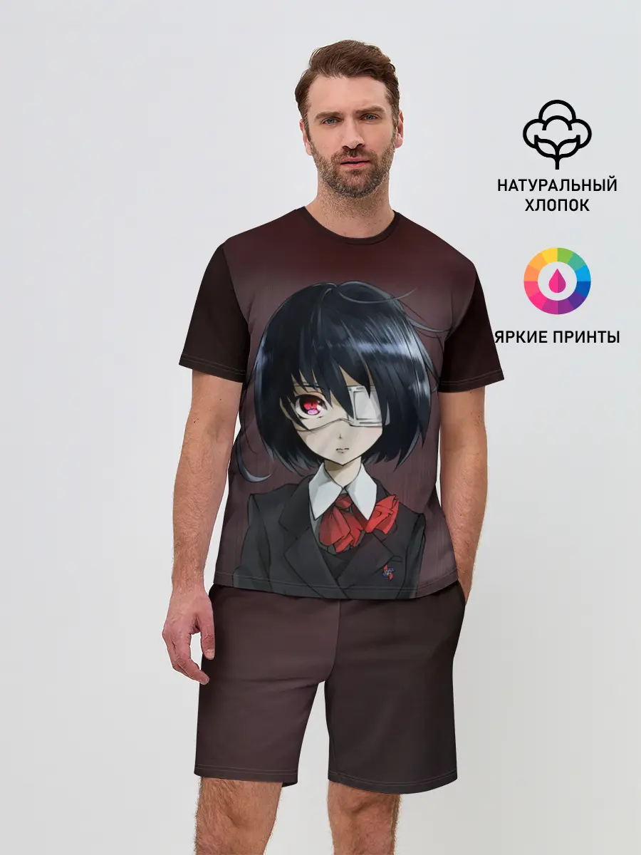 Мужской костюм с шортами / Иная Аниме