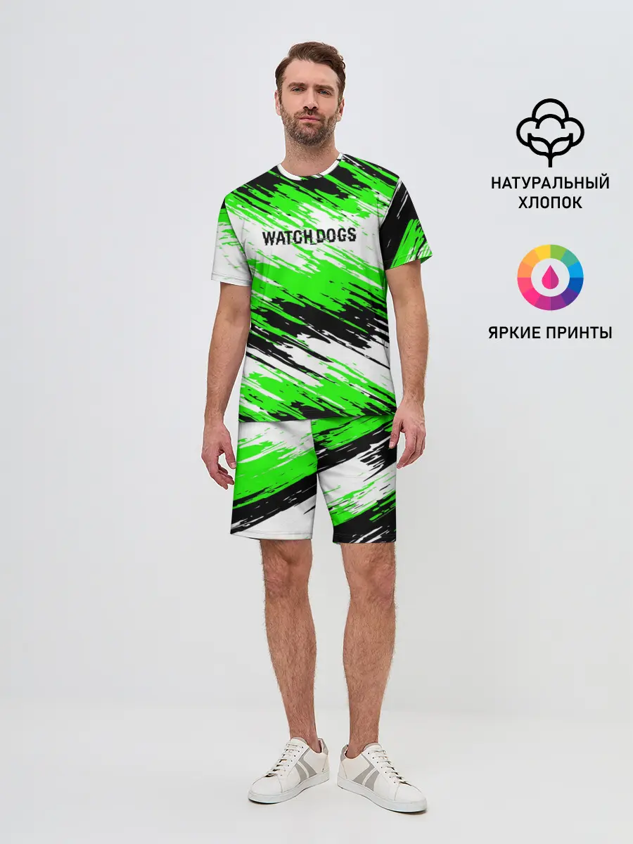 Мужской костюм с шортами / Watch Dogs
