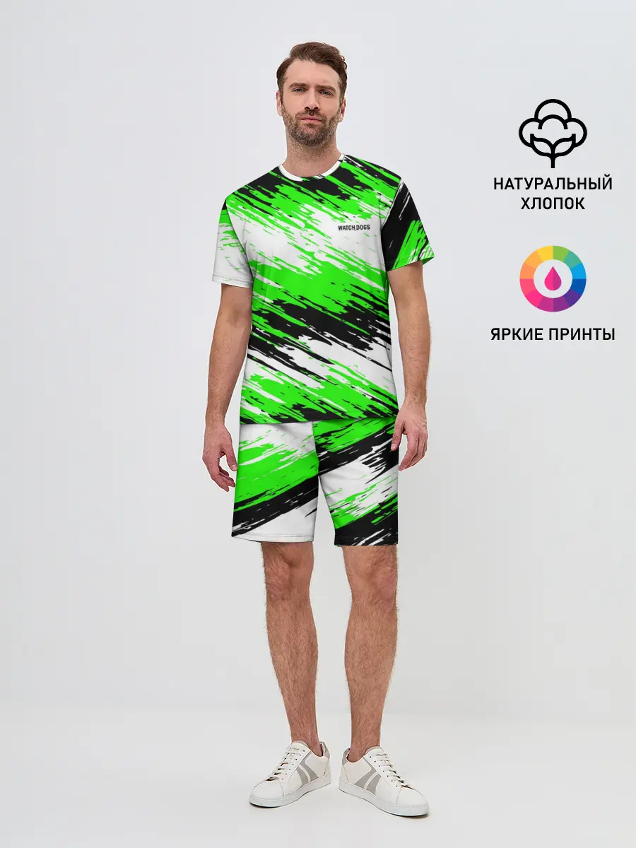 Мужской костюм с шортами / Watch Dogs