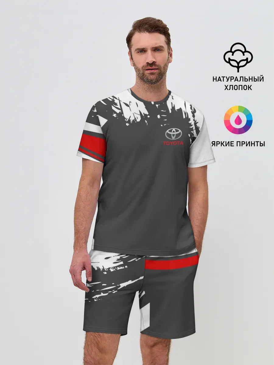 Мужской костюм с шортами / TOYOTA SPORT