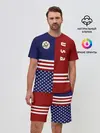 Мужской костюм с шортами / USA