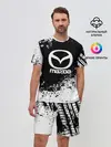 Мужской костюм с шортами / Mazda abstract sport