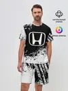 Мужской костюм с шортами / Honda abstract sport