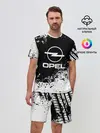 Мужской костюм с шортами / Opel abstract sport