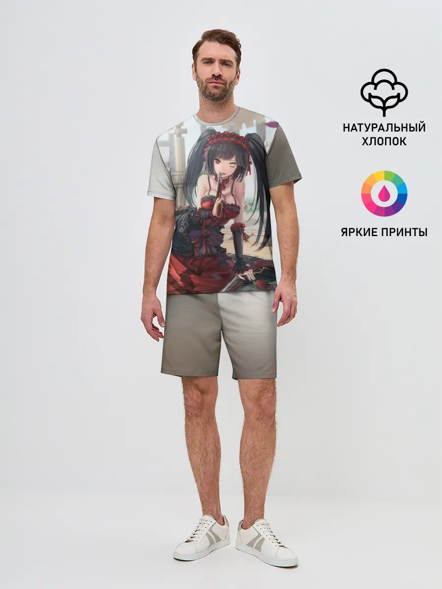 Мужской костюм с шортами / токисаки аниме