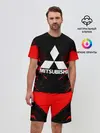 Мужской костюм с шортами / MITSUBISHI SPORT COLLECTION