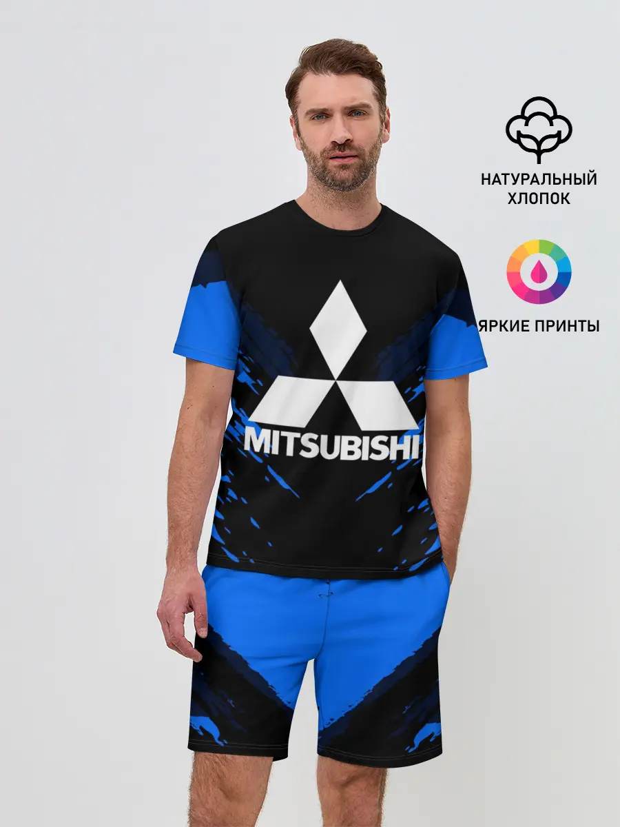 Мужской костюм с шортами / MITSUBISHI SPORT COLLECTION