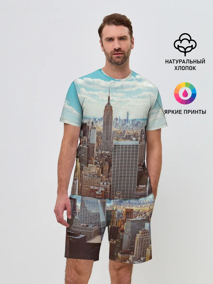 Мужской костюм с шортами / Столица мира